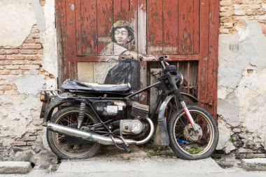 George Town, Penang, Malezya, 19 Aralık 2017: 