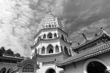 Budist tapınağı Kek Lok Pagoda Penang, Malezya ile Si