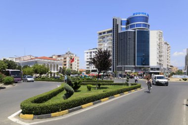 Shkoder, Arnavutluk, 4 Temmuz 2019: Arnavutluk 'un kuzeyinde bir şehir olan Şkoder Merkezi