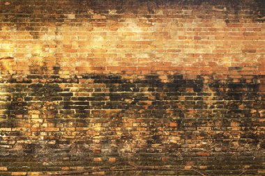 Eski tuğla duvar