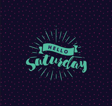 Tipografi afiş, davetiye, tebrik kartı veya t-shirt için.