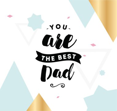 Tipografi afiş, davetiye, tebrik kartı veya t-shirt için.