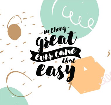 Tipografi afiş, davetiye, tebrik kartı veya t-shirt için.