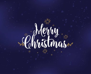 Neşeli Noel tipografik Amblemler ayarla.