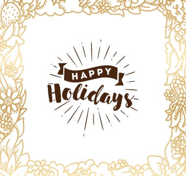 Tipografi afiş, davetiye, tebrik kartı veya t-shirt için.