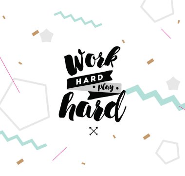 Tipografi afiş, davetiye, tebrik kartı veya t-shirt için.