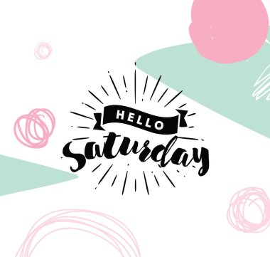 Tipografi afiş, davetiye, tebrik kartı veya t-shirt için.