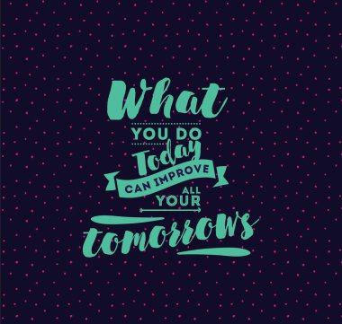 Tipografi afiş, davetiye, tebrik kartı veya t-shirt için.