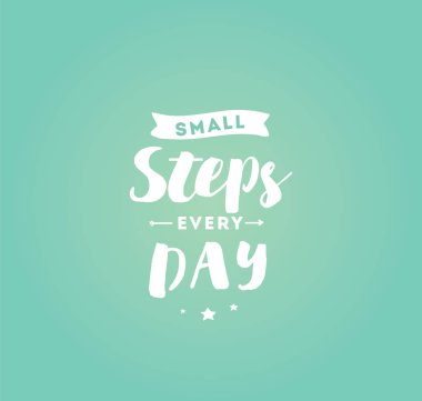 Tipografi afiş, davetiye, tebrik kartı veya t-shirt için.