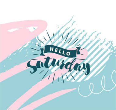 Tipografi afiş, davetiye, tebrik kartı veya t-shirt için.