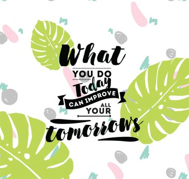 Tipografi afiş, davetiye, tebrik kartı veya t-shirt için.