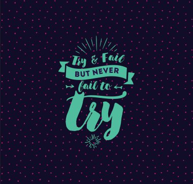 Tipografi afiş, davetiye, tebrik kartı veya t-shirt için.