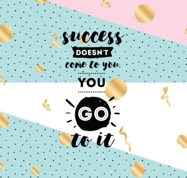 Tipografi afiş, davetiye, tebrik kartı veya t-shirt için.