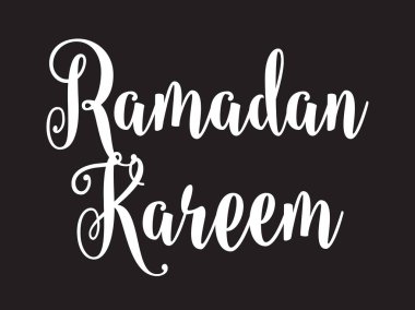Ramazan Kareem metin tasarım