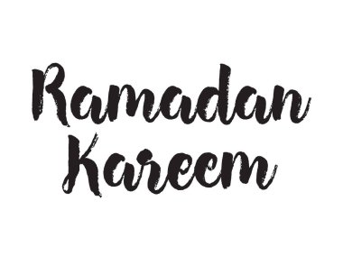 Ramazan Kareem metin tasarım