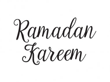 Ramazan Kareem metin tasarım