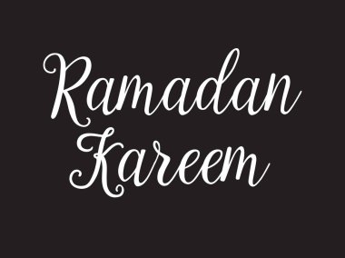 Ramazan Kareem metin tasarım