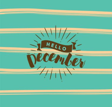 Tipografi afiş, davetiye, tebrik kartı veya t-shirt için.