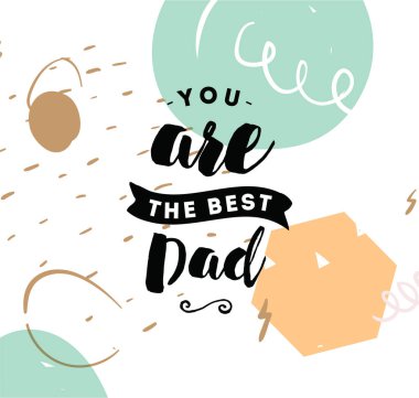 Tipografi afiş, davetiye, tebrik kartı veya t-shirt için.