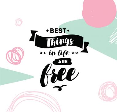 Tipografi afiş, davetiye, tebrik kartı veya t-shirt için.