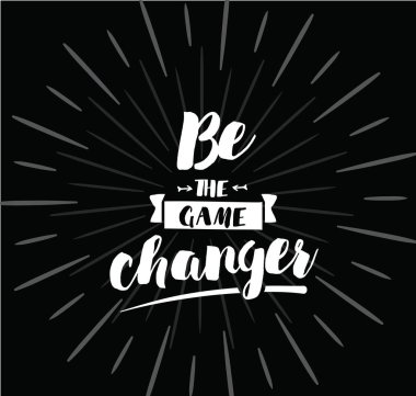 Tipografi afiş, davetiye, tebrik kartı veya t-shirt için.