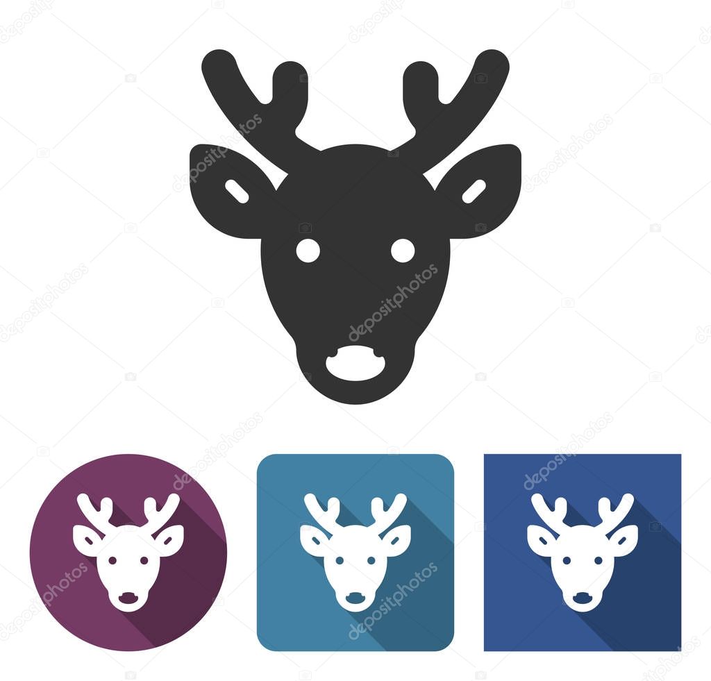 Snowman icon in different variants