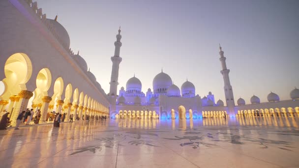 UAE, 2017: De rijkdom van de sjeiks in de Emiraten. — Stockvideo
