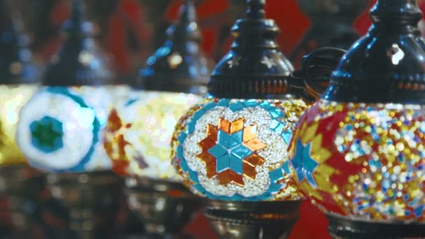 Wasserpfeife, Shisha. die Traditionen des Ostens und der Emirate . — Stockvideo