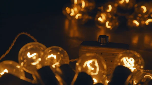 Anahtarı, elektrik röle retro garland. el yapımı ana elektrikçi