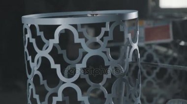 Silindir şeklinde metal unsuru Pistole kullanılarak boyanan