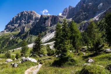Pale di San Martino, Trentino İtalyan Dolomites görünümünü