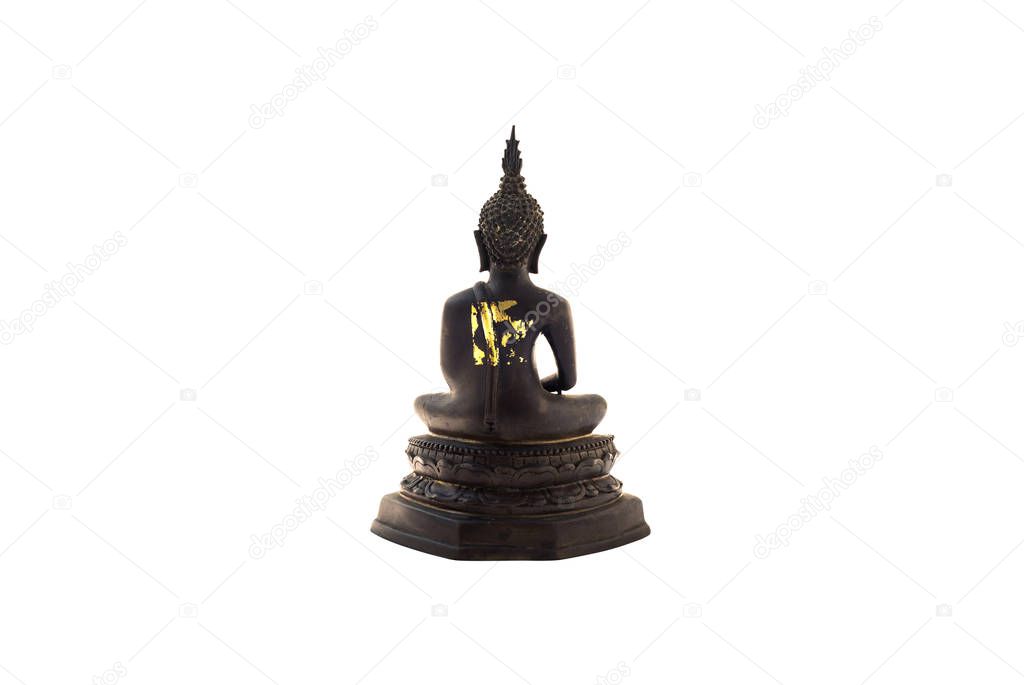 Buddha statue in meditation posture, Sacred things in Buddhism