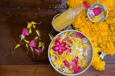 Tayland songkran Festivali için aksesuarlar
