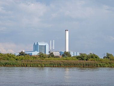 Hamburg 'da, Almanya' da, Avrupa 'da kojenerasyon fabrikası