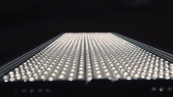 Masywne światła diody LED — Wideo stockowe