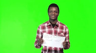 Afrika adam teşekkür ederiz oturum el