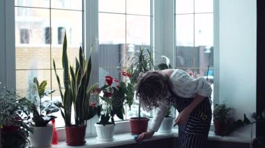 kadın temizlemekten yoruldum