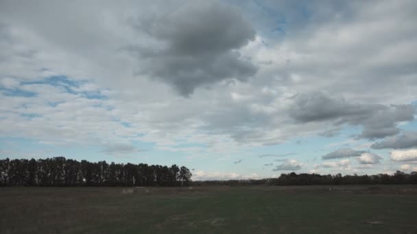 低空飞行的小飞机 — 图库视频影像