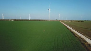 Droneshot Rüzgar türbinleri