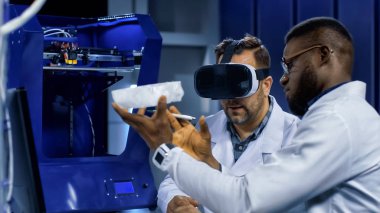 3D baskı ve Vr çalışma bilim adamları