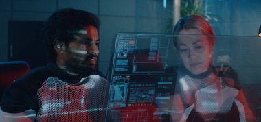 Astronotların video çağrısı var