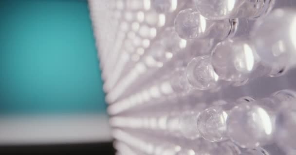 Rangée de LED affichée dans le panneau lumineux 