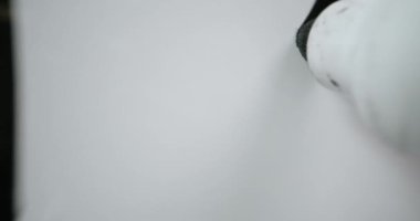 Tahtaya keçeli kalem çizimi