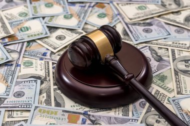 Tahta tokmak bize dolar banknot üzerinde