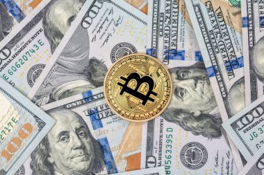Yüz dolar faturaları bir bitcoin