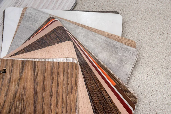 Holzmusterfarbe Auf Dem Holztisch — Stockfoto