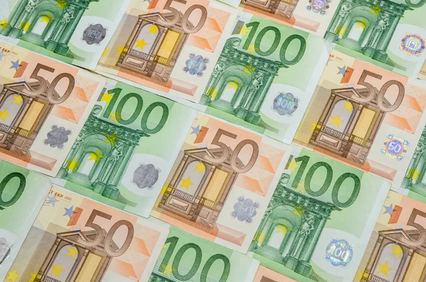 Банкноты 100 Евро — стоковое фото