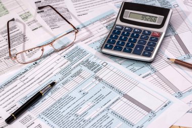 vergi formu doldururken kavramı - finansman