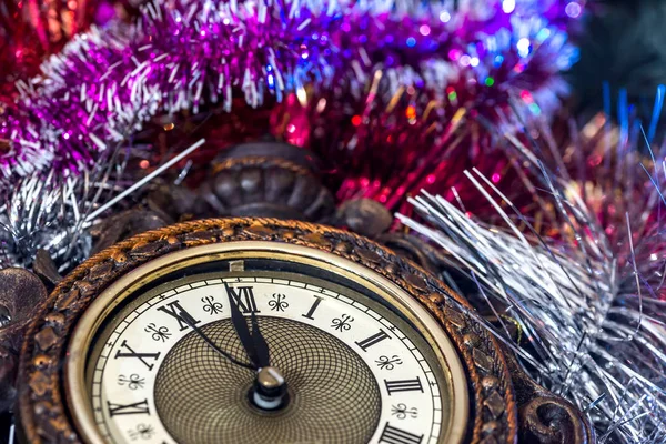 2017 Nuevo Año Viejo Reloj — Foto de Stock