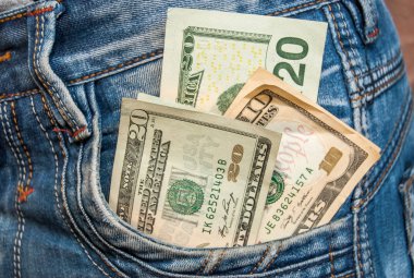 20 dolar kot cep yapışmasını